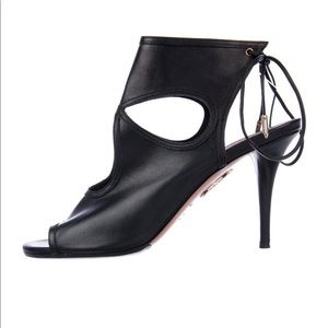 Aquazzara sexy thing leather sandals